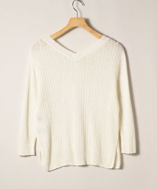 ONWARD Reuse Park 【23区】ニット春夏 オフホワイト