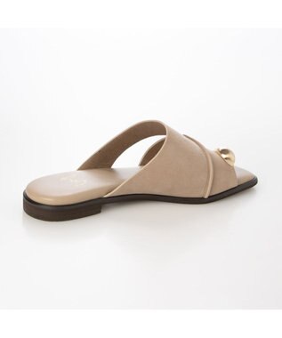 ing <ing>スクエアトングサンダル オーク