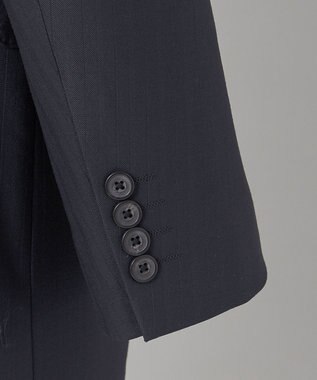 GOTAIRIKU 希少/五大陸限定【御幸毛織】コンパクトヤーン×SUPER120'sWOOL　グレー（ペーパープレス加工） グレー系1