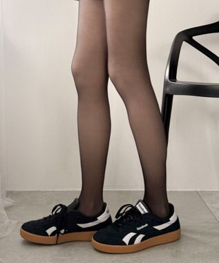 WEGO 【裏起毛】130Dフェイクタイツ ブラック