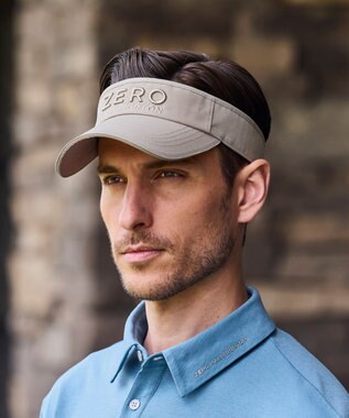 ZERO HALLIBURTON 【雑誌掲載】 立体ロゴサンバイザー 85062