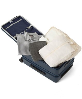 ACE BAGS & LUGGAGE ACE エスカレラ 34L 機内持込 完全フロントオープン 05651 エース ネイビー