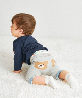 MIKI HOUSE HOT BISCUITS 【70-100cm】 8分丈スパッツ