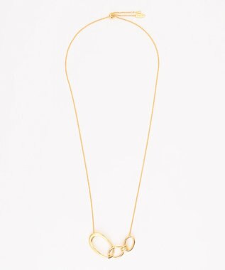 自由区 インフィニティ ネックレス ゴールド系