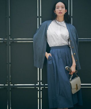 23区 DEMELLIER VANCOUVER ショルダー バッグ ベージュ系