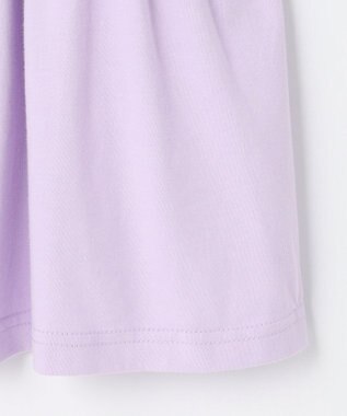 組曲 KIDS 【110-140cm】ラッフルレースフリル Tシャツ ラベンダー系