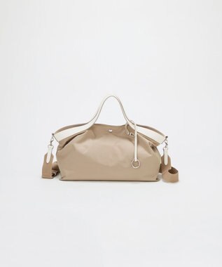 TOPKAPI 【Breath TOPKAPI】MORPH モーフ リンクルナイロン 2way ワイド トートバッグ チャーム付き　軽量 / 撥水