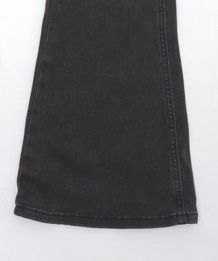 WEGO ブラストスタッズフレアデニム ブラック