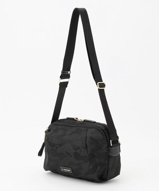 LA BAGAGERIE カモフラジャカード はっ水ショルダー ブラック