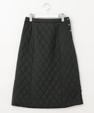 J.PRESS LADIES 高密度パウダータフタ スカート ブラック系