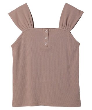 earth music&ecology リブフレンチタンクトップ