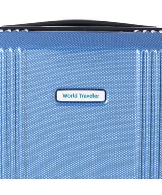 ACE BAGS & LUGGAGE World Traveler ボトムベイ スーツケース 53リットル 3~5泊 3.9kg キャスターストッパー 双輪キャスター 06952 ワールドトラベラー キャリーケース ブルーカーボン