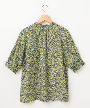 組曲 S ミニフラワープリント ブラウス イエロー系5