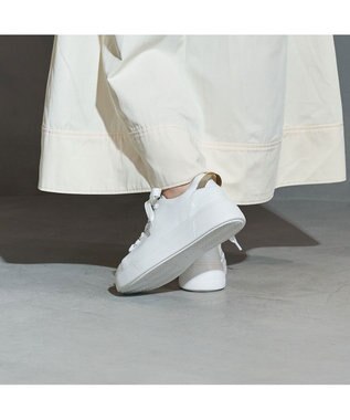 MODE ET JACOMO <MODE ET JACOMO>厚底レースアップスニーカー ホワイト