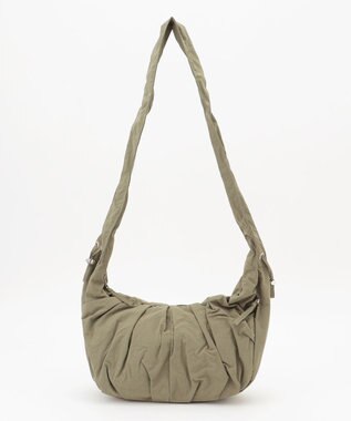 LA BAGAGERIE 【maison vert】 【軽量/多収納】ギャザーワンショルダー　Small カーキ