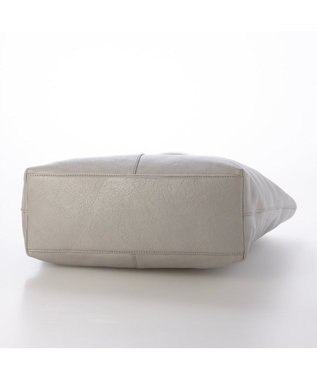 UNBILLION アトランタ ATLANTA / 牛革ハトメあおりトートL シルバーグレー