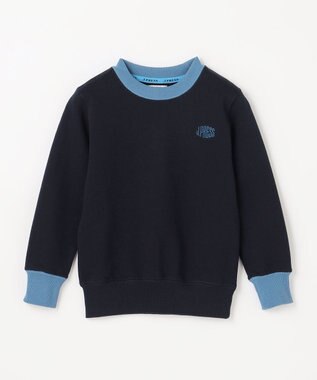 J.PRESS KIDS 【100-130cm】Jバックロゴ エンブロイダリー トレーナー ネイビー系