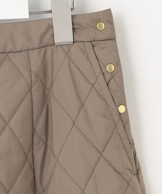 J.PRESS LADIES 高密度パウダータフタ スカート グレー系