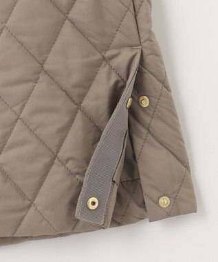 J.PRESS LADIES 高密度パウダータフタ スカート グレー系