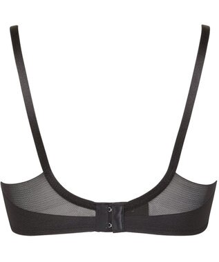 Wing ノンワイヤーブラジャー 【シンクロブラ】 動いてもズレにくい やさしくボリュームメイク MB4017 ウイング／ワコール ブラック