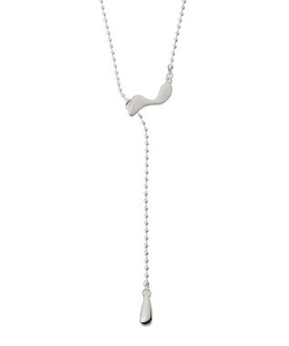 Green Parks ｅｖｅｒｙ　ｗａｌｋ．ボールチェーンスライドネックレス Silver