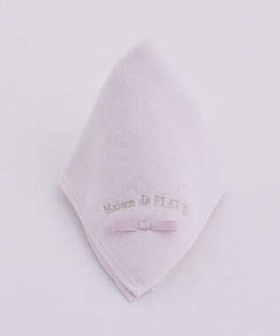 Maison de FLEUR ラメリボンタオルハンカチ