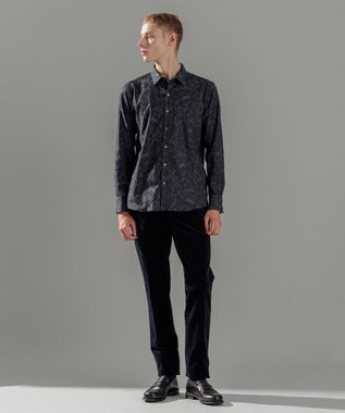 JOSEPH HOMME フォレストジャガードストレッチ　レギュラーカラーシャツ グレー系3