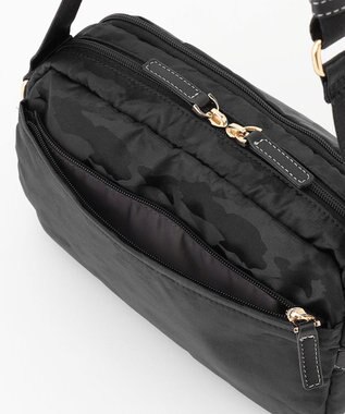 LA BAGAGERIE カモフラジャカード はっ水ショルダー ブラック