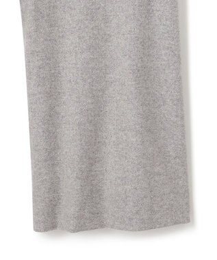 23区 S シルクネップツイード ガウチョパンツ ライトグレー系