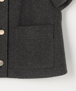 ANY SIS 【2SET】ジャケット × フレアスカート セット チャコール