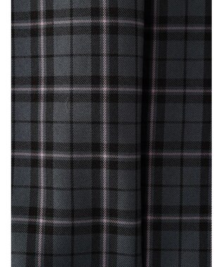 earth music&ecology チェックナロースカート Check Gray