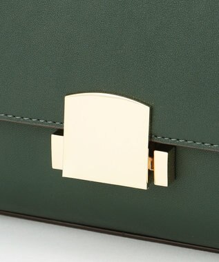 23区 【CLASSY.1月号掲載】スクエアキー ミニ ショルダーバッグ ダークグリーン系