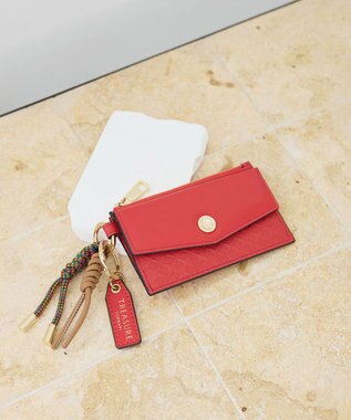 TOPKAPI 【TREASURE TOPKAPI】スムースレザー 幾何柄 フラグメントケース