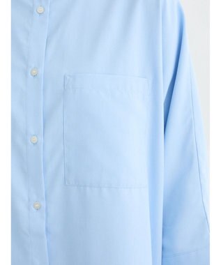 Green Parks いろいろ機能　ドルマンシャツ Sax