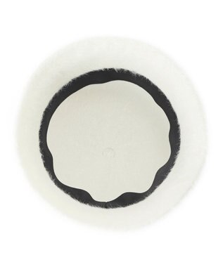 MOONBAT FURLA フェザーシャギークロッシェ オフホワイト