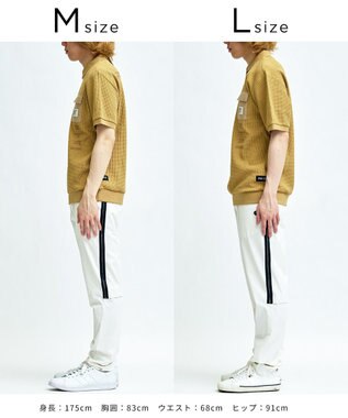 PW CIRCULUS 【MEN】ワッフルポロ 2026年モデル ゴルフ ベージュ系