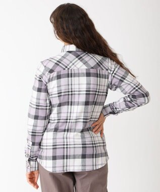 Columbia Columbia/ ウィメンズキャリコベイシンフランネルロングスリーブシャツ /コロンビア Shark Multiplaid