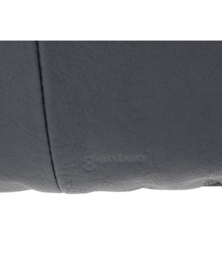 genten フェザートートバッグ　ワンショルダーバッグ クロ