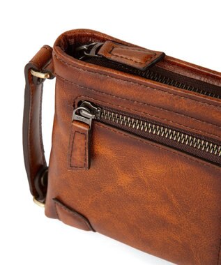 ACE BAGS & LUGGAGE LO HOMME PRESSE アルカイック 本革 日本製 セカンドバッグ 71867 ロ・オム・プレッセ ブラウン