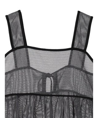 Green Parks シアーラメキャミビスチェ Gray