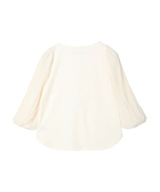 earth music&ecology マジョリカプリーツプルオーバー Off White