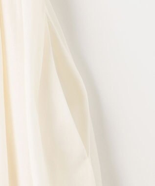 NAVE 【Nave　洗える】トランスペアレントボイル ドレス ホワイト系