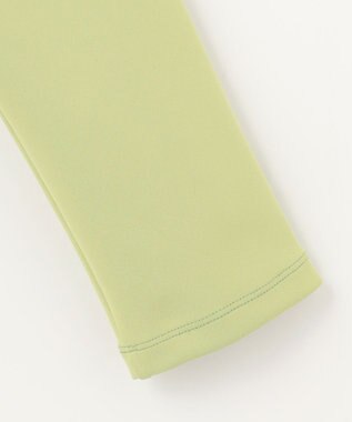 23区GOLF カラバリ豊富な8色展開【23Fondation/WOMEN】長袖 モックネックシャツ ライトグリーン系