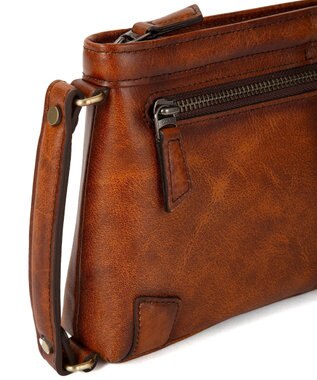 ACE BAGS & LUGGAGE LO HOMME PRESSE アルカイック 本革 日本製 セカンドバッグ 71867 ロ・オム・プレッセ ブラウン