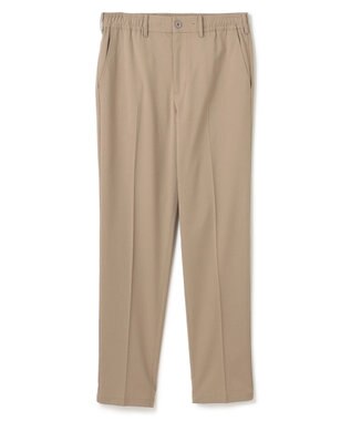 JOSEPH HOMME 新素材・新型【洗える/ストレッチ/ウエストゴム仕様】キャリーマンストレッチ ドロスト付ストレートパンツ / HOVE ベージュ系