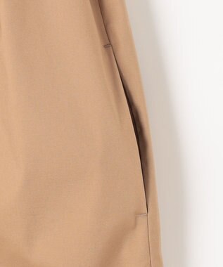 #Newans 【ANSWER for モダンベーシック】ダブルVネックロングワンピース キャメル系