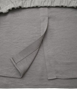 YECCA VECCA 素材MIXレイヤード起毛プルオーバー Gray