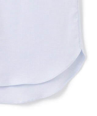 J.PRESS MEN 【PREMIUM PLEATS / 形態安定】ピンヘッド ドレスシャツ / B.D. サックスブルー系