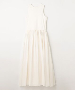 NAVE 【Nave　洗える】トランスペアレントボイル ドレス ホワイト系
