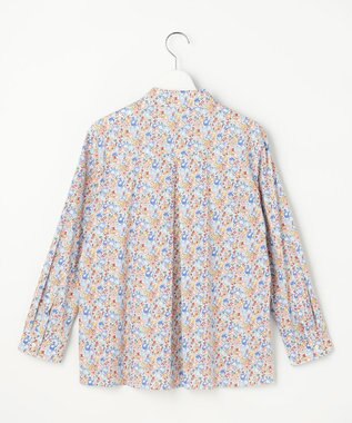 J.PRESS LADIES S Liberty Rachel & Michelle シャツカラー ブラウス サックス系